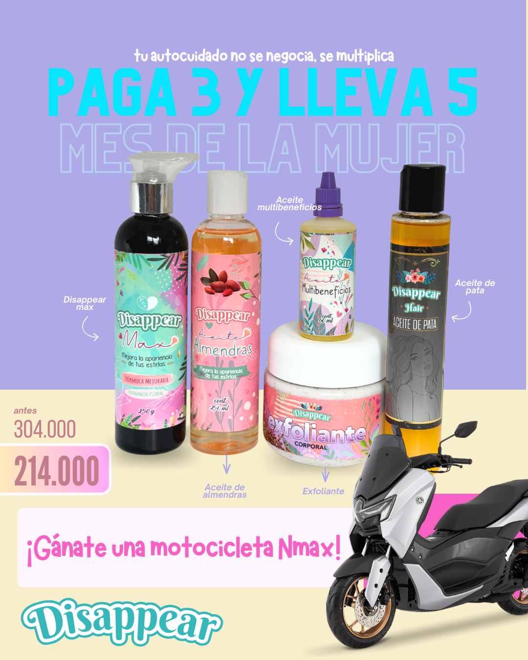 KIT PAGA 3 Y LLEVA 5