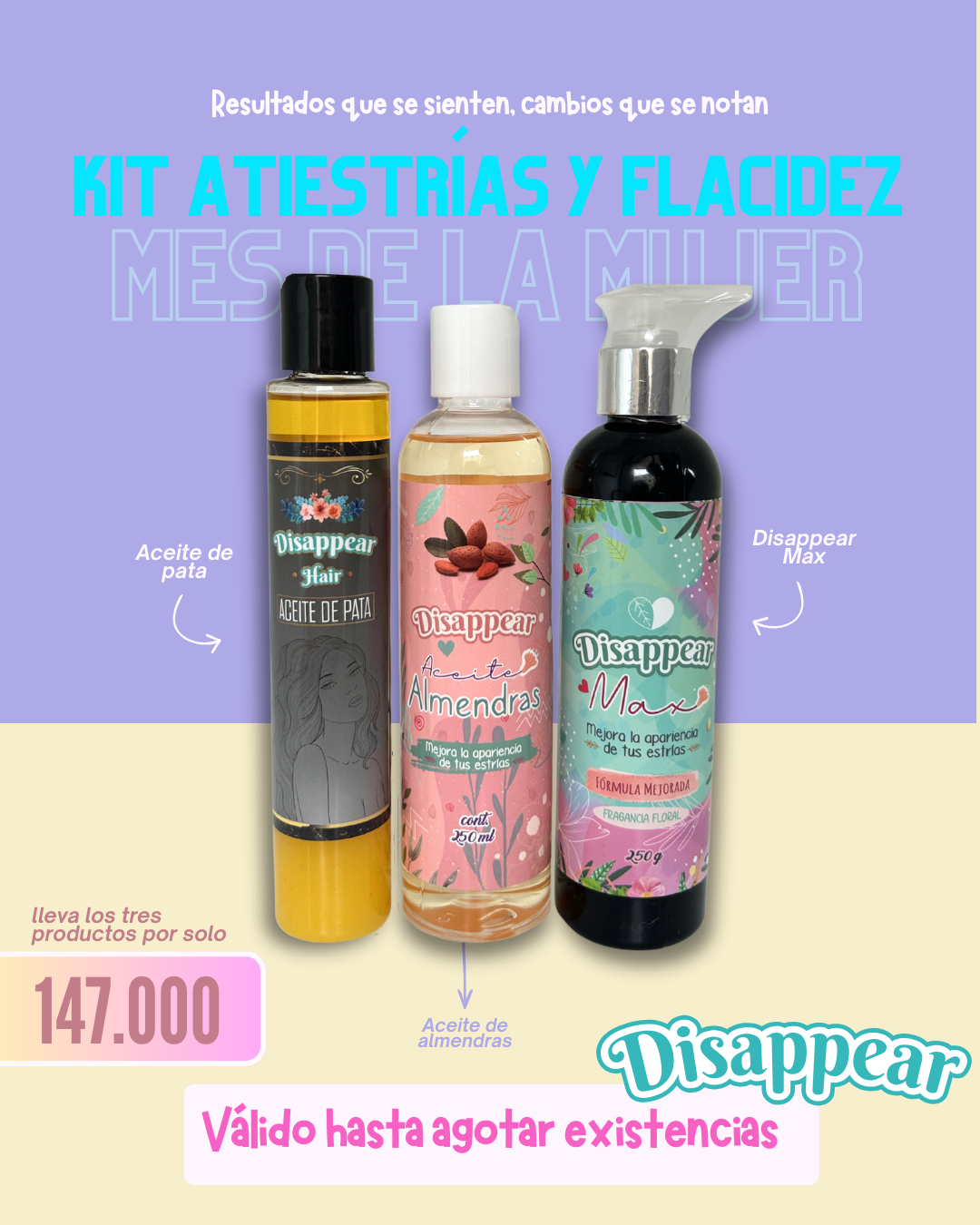 KIT ANTIESTRÍAS Y FLACIDEZ