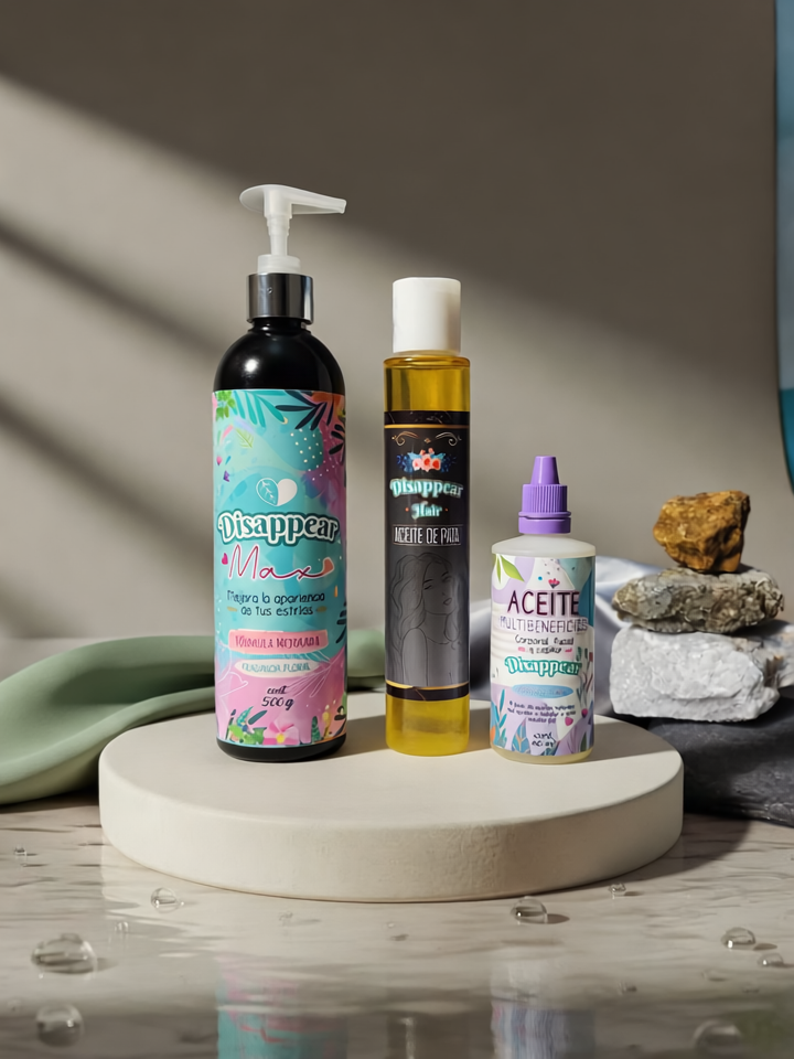 Kit Crema 500 ml + Aceite de Pata+ Multibeneficios