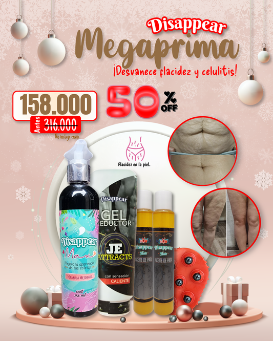 ADIÓS FLACIDEZ Y CELULITIS / MEGAPRIMA