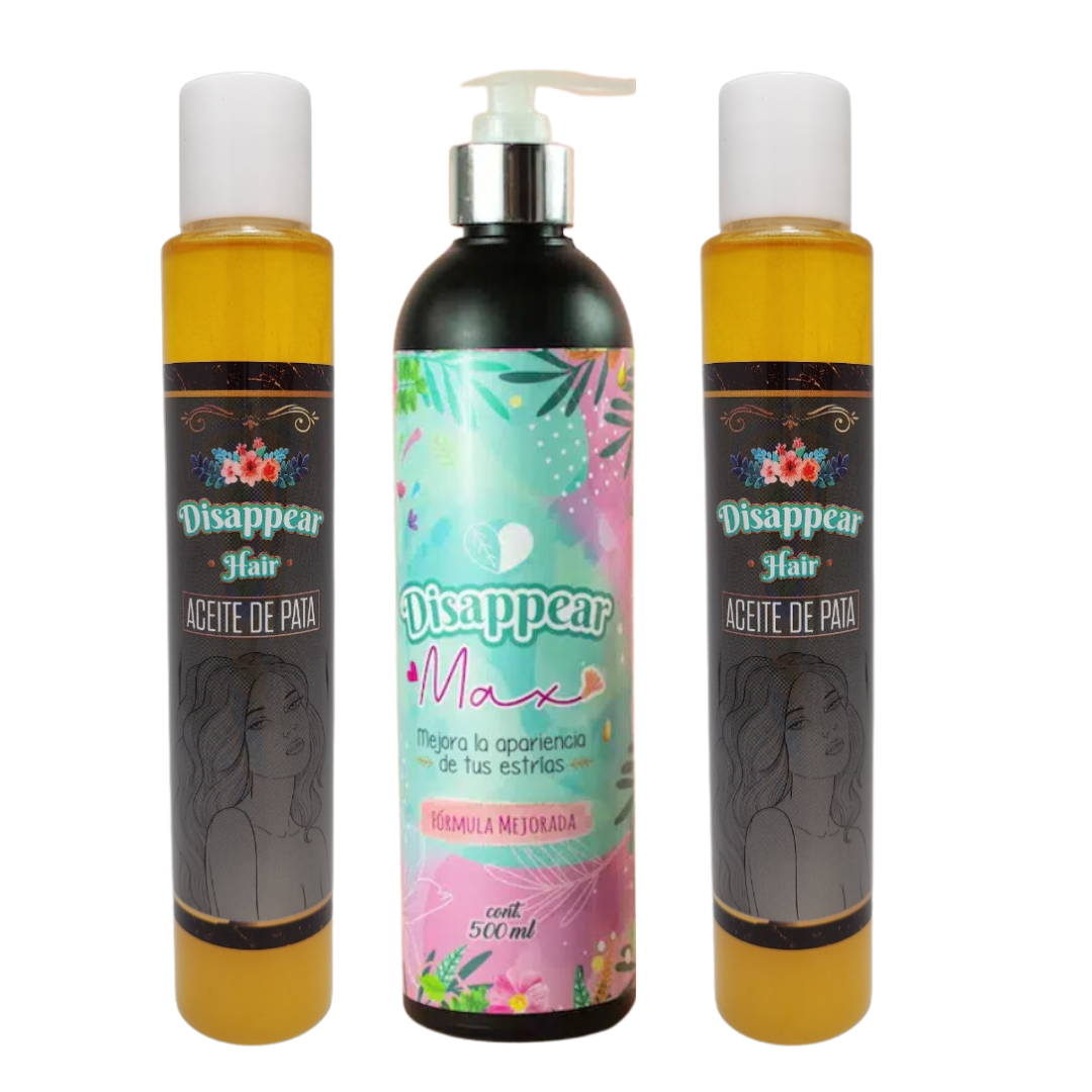 KIT CREMA ANTIESTRÍAS + ACEITE DE PATA
